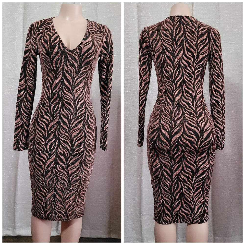 Midi Dress New Size M. Strech Material. S,M L, XL Available
